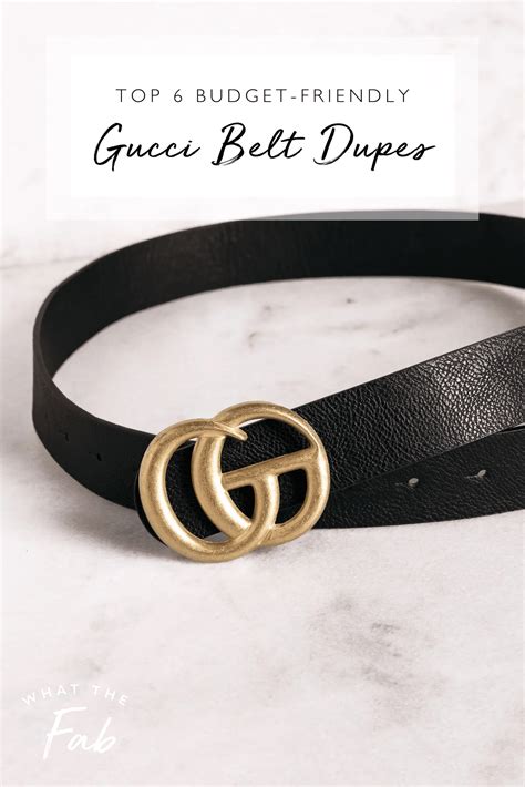 belt bag gucci dupe|best gucci belt dupe 2021.